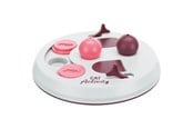 Katte - Trixie Cat Activity Flip Board strategy game ø 23 cm light grey/berry/pink - TX45892