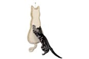 Katte - Trixie Scratching board cat sisal rug/plush catnip 35 × 69 cm beige - TX43112