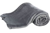 Hunde - Trixie Kimmy Blødt Plys Hundetæppe Grå 100x75cm - TX37211