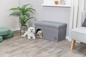 Hunde - Trixie Kimy Soft Edition sammenklappelig kæledyrshule 72x40x40cm - 36315