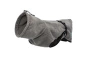 Hunde - Trixie Bathrobe for dogs terry cloth M: 50 cm grey - TX23573
