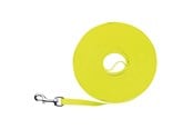 Hunde - Trixie Easy Life tracking leash M–L: 5 m/13 mm neon yellow - TX20725