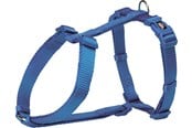 Hunde - Trixie Premium H-harness XXS–XS: 20–32 cm/10 mm royal blue - TX204802