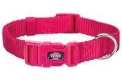Hunde - Trixie Premium collar XXS–XS: 15–25 cm/10 mm fuchsia - TX202111