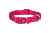 Hunde - Trixie Premium collar S–M: 30–45 cm/15 mm fuchsia - TX201511