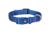 Hunde - Trixie Premium collar XS–S: 22–35 cm/10 mm royal blue - TX201402