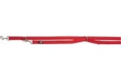 Hunde - Trixie Premium adjustable lead double-layered XS: 2.00 m/10 mm red - TX201003