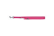 Hunde - Trixie Premium adjustable leash M–L: 2.00 m/20 mm fuchsia - TX200511