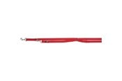 Hunde - Trixie Premium adjustable leash M–L: 2.00 m/20 mm red - TX200503