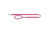 Hunde - Trixie Premium leash XS: 1.20 m/10 mm fuchsia - TX200011