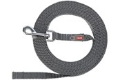 Hunde - Trixie Sporingsline ekstra letvægt til små hunde Grafit XS-S 5m/10mm - TX19800