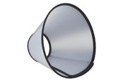 Hunde - Trixie Protective collar plastic hook and loop fastener S–M: 30–37 cm/14 cm - TX19513