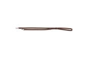 Hunde - Trixie Rustic fatleather adjustable Leash L–XL: 2.00 m/25 mm dark brown - TX19003