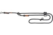 Hunde - Trixie BE NORDIC Adjustable Leash Grey/Brown S–M 8mm 2M - TX17221