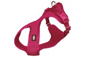 Hunde - Trixie Comfort Soft touring harness XS–S: 30–45 cm/15 mm fuchsia - TX16268