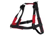 Hunde - Trixie Lead'n'Walk Soft training harness L–XL: 65–105 cm/25 mm black - TX13057