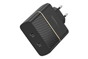 Mobil - Adaptere & Opladere - OtterBox EU Wall Charger 50W - 1X USB-C 30W + 1X USB-C 20W USB-PD - black - 78-52724