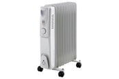 Klima/ventilator - Gripo Olieradiator 2000W med 9 ribber, Grå - 5704587036593