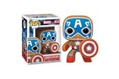 Merchandise - Funko! - POP! Marvel: Marvel Holiday - Gingerbread Captain America - Figur - 0889698506571