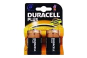 Batteri - DURACELL Plus Battery D 2-Pack - 819