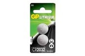Batteri - GP CR2032 2-Pack - 103253
