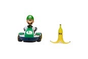 Legesæt - Jakks Super Mario 2.5 Inch Spin Out Mario Kart Luigi - 408754