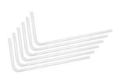 Gør-det-selv vandkøling - EK Water Blocks EK-Loop Hard Tube 14mm 0.8m Pre-Bent 90° - Acrylic (6pcs) - 3831109826058