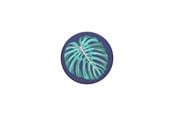 Mobil - Andet Tilbehør - PopSockets Vintage Palm Leaf - 801078