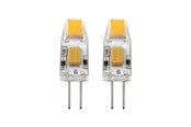 Lyskilder - EGLO LED pære 1,2W/827 100 lumen dæmpbar 2-pak G4 - 110158