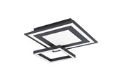 Smart Home - EGLO CONNECT.Z SAVATARILA SMART loftlampe sort M/FARVER(RGB) OG TUNABLE WHITE - 900025