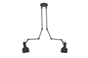 Lamper - EGLO TAKELEY loftlampe, sort - 43562