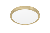 Lamper - EGLO FUEVA 5 plafond Ø285 mm, 3000K, børstet messing - 900182