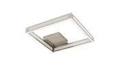 Lamper - EGLO ALTAFLOR loftlampe LED, nikkel - 99784