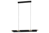 Lamper - EGLO ERMUA langbordspendel, sort/brun - 98836