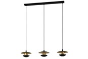 Lamper - EGLO NUVANO langbordspendel, sort/guld - 99663
