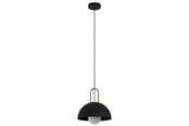 Lamper - EGLO CALMANERA pendel, sort/messing - 99693