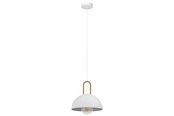 Lamper - EGLO CALMANERA pendel, hvid/messing - 99695
