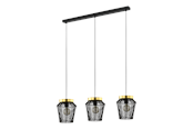 Lamper - EGLO ESCANDIDOS langbordspendel, sort/guld - 99807