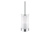 Badeværelsestilbehør - Grohe Selection toiletbørste + holder, glas/krom - 41076000