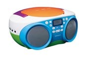 CD Player - Lenco SCD-41 - Portable FM Radio and CD/USB-player - Multi colour - SCD-41