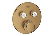 Brus og monteringstilbehør - Grohe Grohtherm SmartControl Termostat til indbygning med to ventiler, børstet cool sunrise - 29119GN0