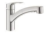 Blandingsbatterier og armaturer - Grohe Eurosmart køkkenarmatur med lav tud, krom - 30305001