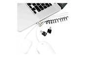 Systemtilbehør (kølepasta mv.) - Compulocks Universal PC Laptop Coiled Cable Lock Security Solution - CL15C