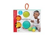 Babylegetøj - B-Kids Infantino Bolde, 6 stk m/forskellige mønstre - IB206688