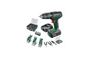 Skrue/Boremaskine - Bosch Universal Impact 18V + SystemBox 1.5/2.5AH M/46AC - 06039D4108
