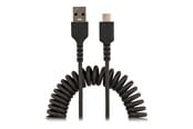 USB kabel - StarTech.com 20in (50cm) USB A to C Charging Cable Coiled - R2ACC-50C-USB-CABLE