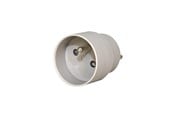 Afbrydermateriel - Gripo Hybridstikprop Schuko/DK, Grå - 5709119075408