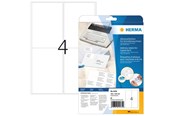 Papir, Fotopapir og Etiketter - HERMA address labels - 80 label(s) - 102 x 148 mm - 4434