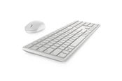 Tastatur - Dell Pro Keyboard and Mouse - KM5221W - Tastatur & Mus sæt - Nordisk - Hvid - KM5221W-WH-NOR