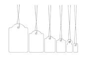 Papir, Fotopapir og Etiketter - HERMA tags - 1000 pcs. - 32 x 50 mm - 6918